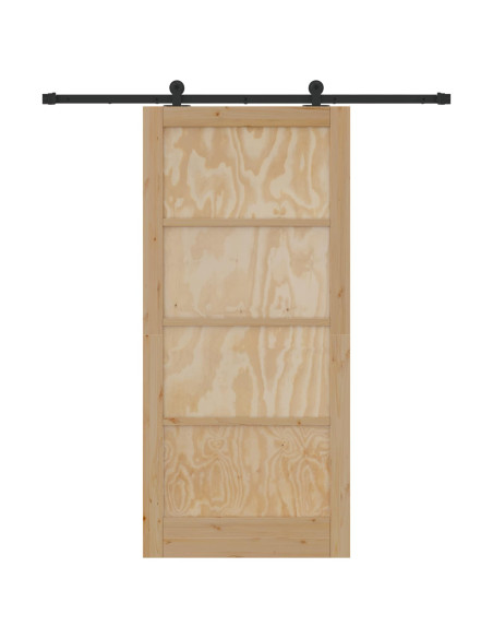 Porta scorrevole 93 x 202 cm Legno ingegnerizzato