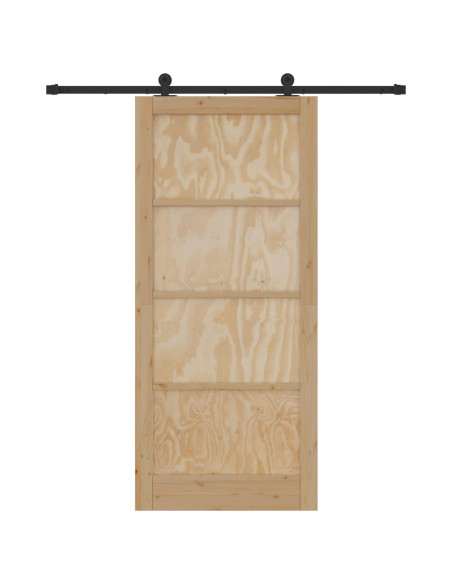 Porta scorrevole 93 x 211 cm Legno ingegnerizzato