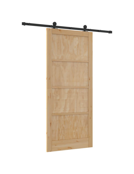 Porta scorrevole 93 x 211 cm Legno ingegnerizzato