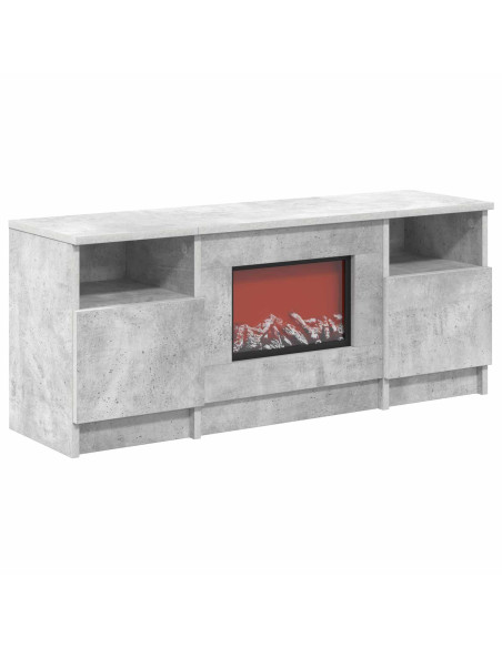 Caminetto elettrico Cemento 98 x 28,5 x 40,5 cm
