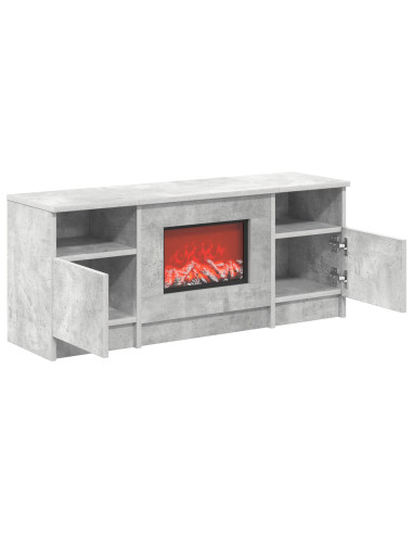 Caminetto elettrico Cemento 98 x 28,5 x 40,5 cm