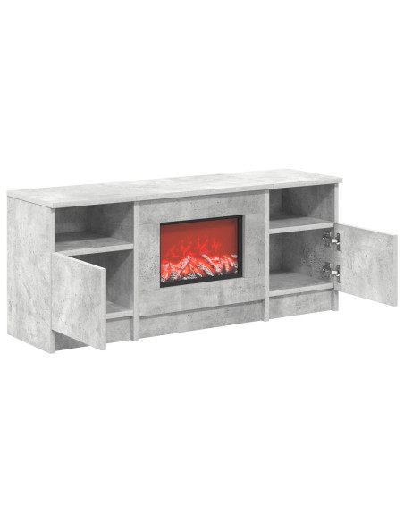 Caminetto elettrico Cemento 98 x 28,5 x 40,5 cm