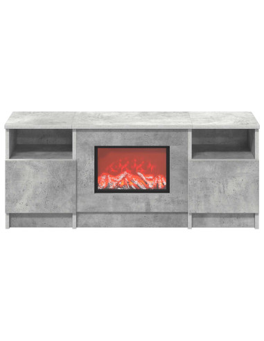 Caminetto elettrico Cemento 98 x 28,5 x 40,5 cm