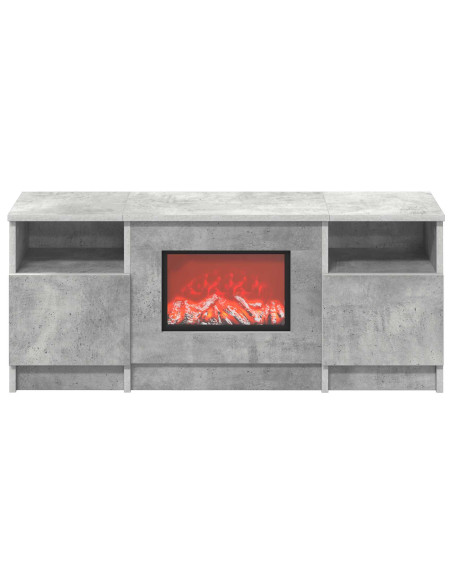 Caminetto elettrico Cemento 98 x 28,5 x 40,5 cm