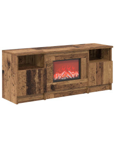 Caminetto elettrico Legno antico 98 x 28,5 x 40,5 cm 2