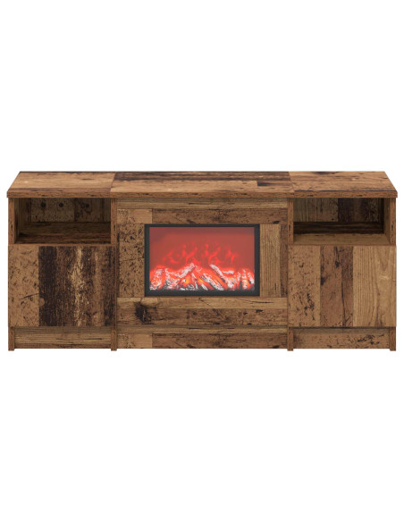 Caminetto elettrico Legno antico 98 x 28,5 x 40,5 cm