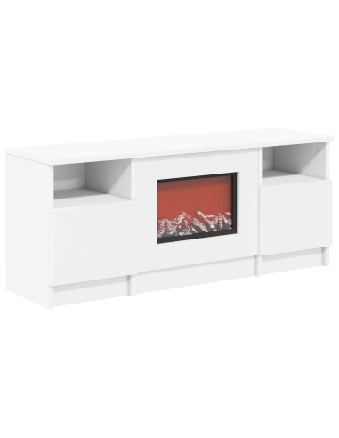 Caminetto elettrico Bianco 98 x 28,5 x 40,5 cm
