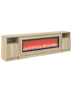 Caminetto elettrico Sonoma 165 x 28,5 x 47 cm 2
