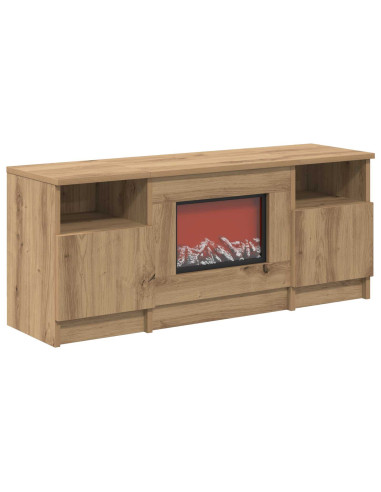 Caminetto elettrico Rovere Artigianale 98 x 28,5 x 40,5 cm