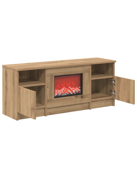 Caminetto elettrico Rovere Artigianale 98 x 28,5 x 40,5 cm