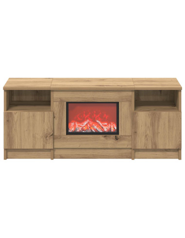 Caminetto elettrico Rovere Artigianale 98 x 28,5 x 40,5 cm