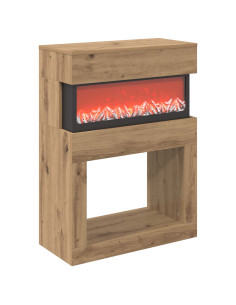 Caminetto elettrico Rovere Artigianale 64 x 30 x 87 cm 2