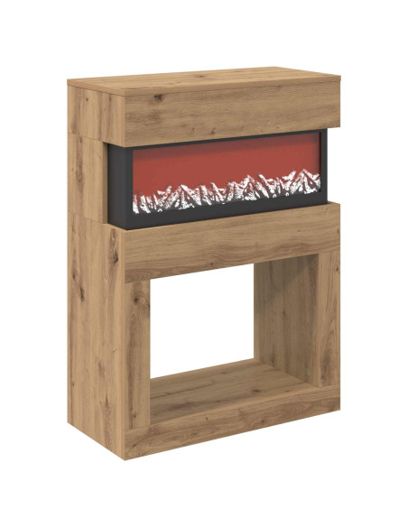 Caminetto elettrico Rovere Artigianale 64 x 30 x 87 cm