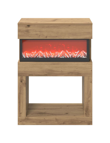 Caminetto elettrico Rovere Artigianale 64 x 30 x 87 cm