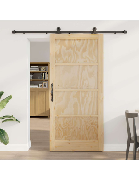 Porta scorrevole 93 x 202 cm Legno ingegnerizzato