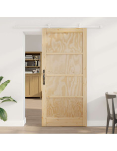 Porta scorrevole 93 x 202 cm Legno ingegnerizzato