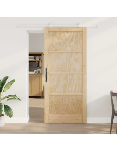 Porta scorrevole 93 x 211 cm Legno ingegnerizzato
