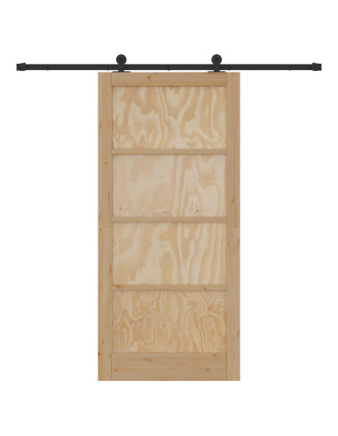 Porta scorrevole 93 x 202 cm Legno ingegnerizzato