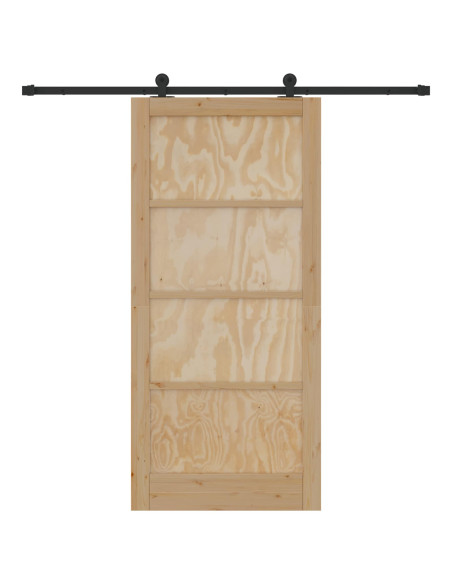 Porta scorrevole 93 x 202 cm Legno ingegnerizzato