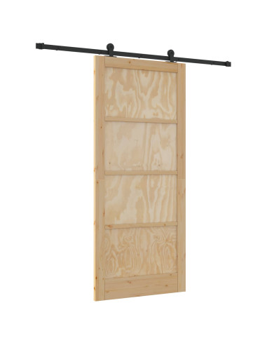 Porta scorrevole 93 x 211 cm Legno ingegnerizzato