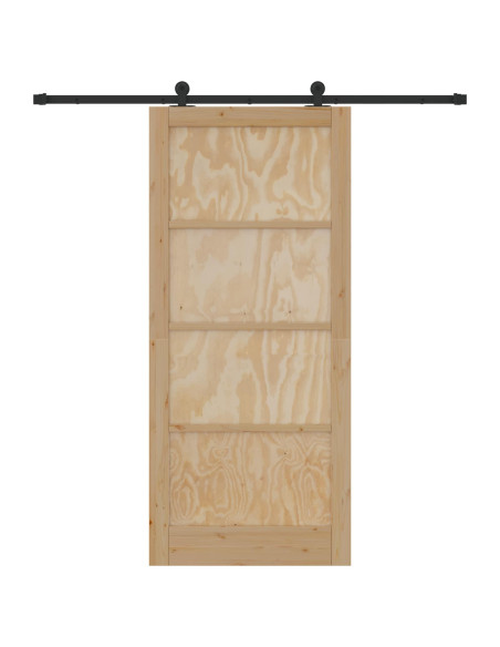 Porta scorrevole 93 x 211 cm Legno ingegnerizzato