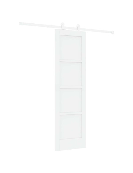 Porta scorrevole 61 x 198,5 cm Legno ingegnerizzato Bianco