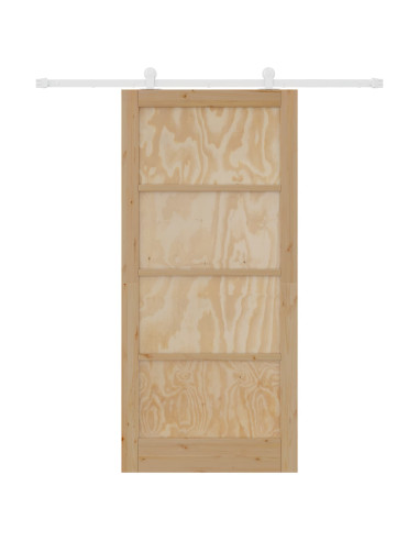 Porta scorrevole 93 x 202 cm Legno ingegnerizzato