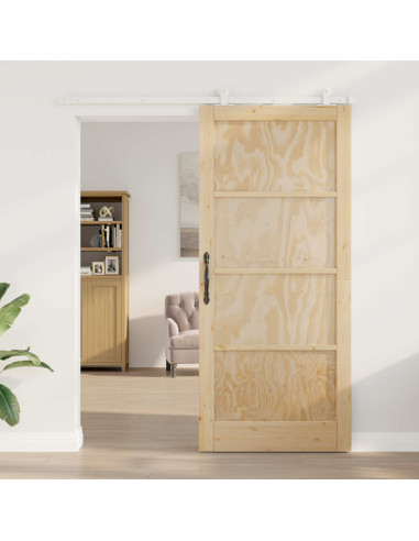 Porta scorrevole 93 x 211 cm Legno ingegnerizzato