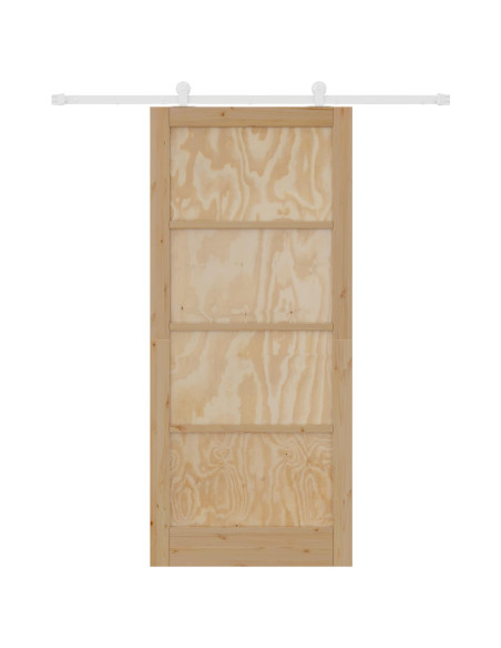 Porta scorrevole 93 x 211 cm Legno ingegnerizzato