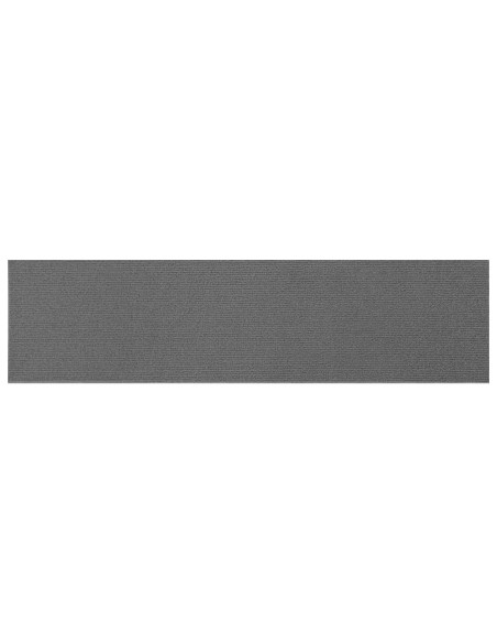 Tappeti per scale 15 pz 76 x 20 cm Grigio Chiaro Poliestere