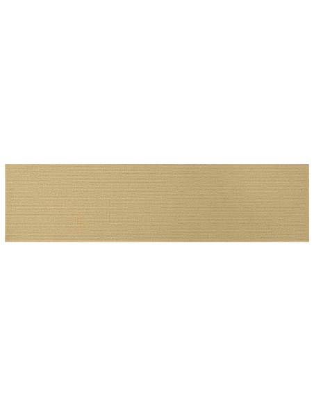 Tappeti per scale 15 pz 76 x 20 cm Beige Poliestere