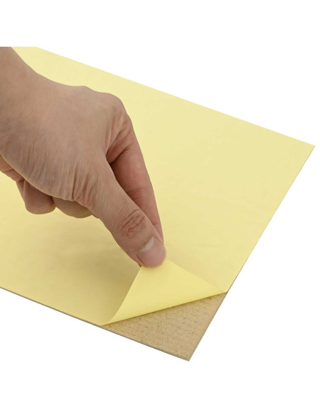 Tappeti per scale 15 pz 76 x 20 cm Beige Poliestere