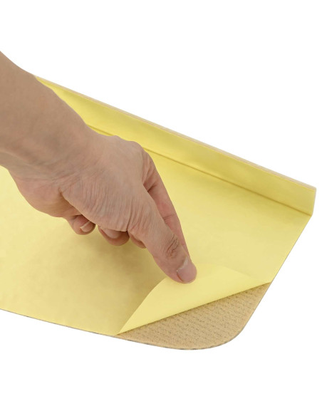 Tappeti per scale 15 pz 65 x 21 x 4 cm Beige Poliestere