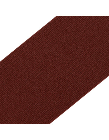 Tappeti per scale 15 pz 76 x 20 cm Borgogna Poliestere
