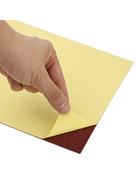 Tappeti per scale 15 pz 76 x 20 cm Borgogna Poliestere