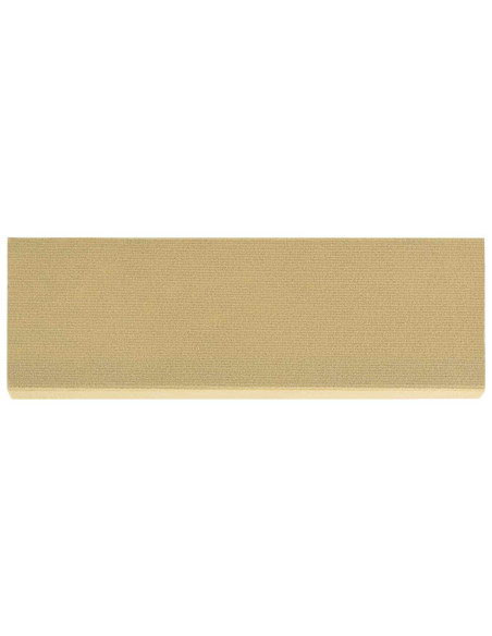 Tappeti per scale 15 pz 65 x 21 x 4 cm Beige Poliestere