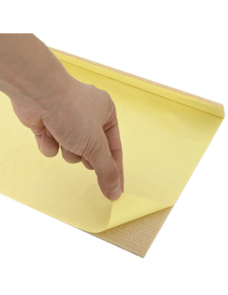 Tappeti per scale 15 pz 65 x 21 x 4 cm Beige Poliestere