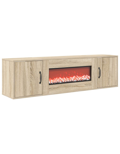 Caminetto elettrico Sonoma 140,5 x 30 x 39 cm