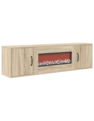 Caminetto elettrico Sonoma 140,5 x 30 x 39 cm
