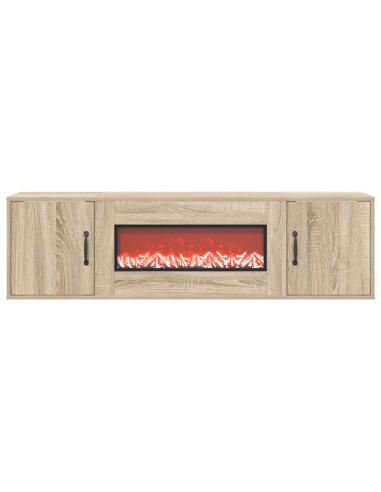 Caminetto elettrico Sonoma 140,5 x 30 x 39 cm