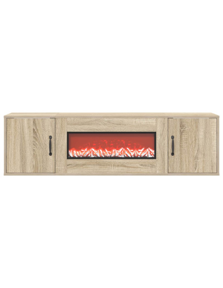 Caminetto elettrico Sonoma 140,5 x 30 x 39 cm