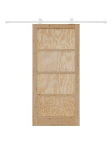 Porta scorrevole 93 x 202 cm Legno ingegnerizzato