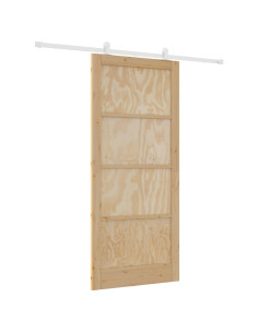 Porta scorrevole 93 x 211 cm Legno ingegnerizzato 2