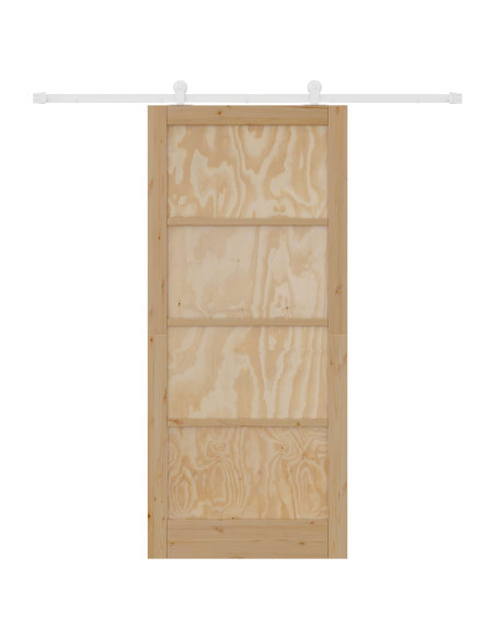 Porta scorrevole 93 x 211 cm Legno ingegnerizzato