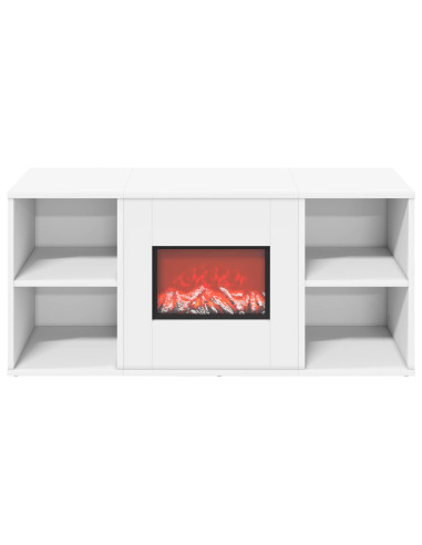Caminetto elettrico Bianco 100 x 37 x 45,5 cm