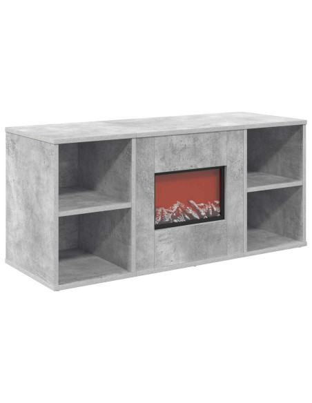 Caminetto elettrico Cemento 100 x 37 x 45,5 cm