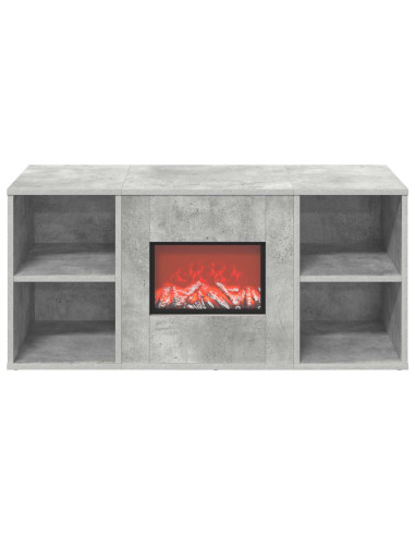 Caminetto elettrico Cemento 100 x 37 x 45,5 cm