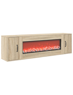 Caminetto elettrico Sonoma 155 x 30 x 44 cm 2