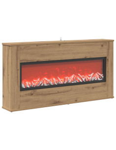 Caminetto elettrico Rovere Artigianale 114 x 18 x 58,5 cm 2