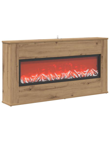 Caminetto elettrico Rovere Artigianale 114 x 18 x 58,5 cm